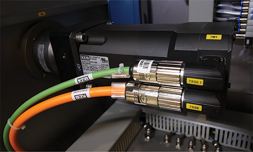 KEB H6在挤出机上的应用